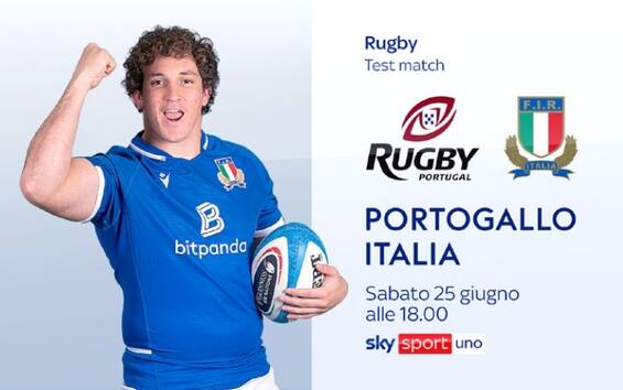 Rugby, Itália desafia Portugal: o jogo de teste na TV e streaming na Sky