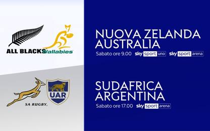 Rugby Championship, tutti a caccia del trofeo