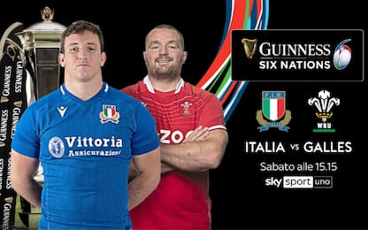 Dove vedere Italia-Galles 6 Nazioni