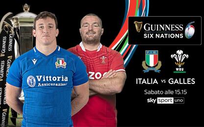 Dove vedere Italia-Galles 6 Nazioni