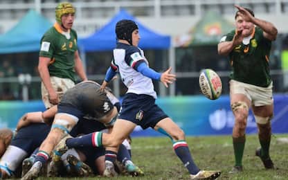 Rugby, impresa Italia U-20: Sudafrica ko 34-26