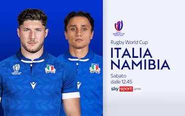 Italia all'esordio: alle 13 su Sky c'è la Namibia