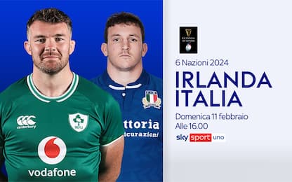 Irlanda-Italia LIVE alle 16 su Sky Sport Uno