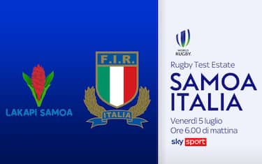 Test match, l'Italia sfida Samoa live su Sky