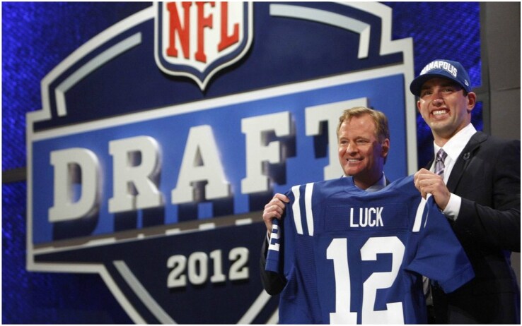 Andrew Luck, prima scelta dei Colts nel Draft 2012