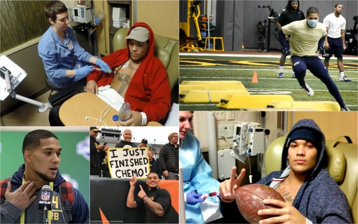 James Conner nel 2005 ha sconfitto un linfoma di Hodgkin James Conner nel 2005 ha sconfitto un linfoma di Hodgkin