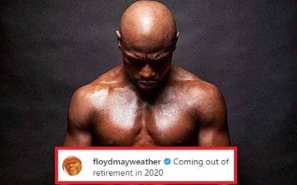 Mayweather: "Tornerò nel 2020". Combatterà in UFC?