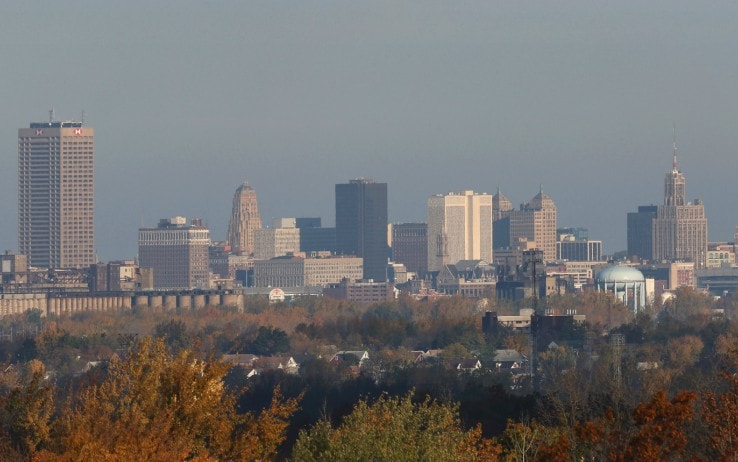 La skyline di Buffalo La skyline di Buffalo
