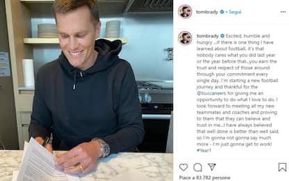 Brady: "Grazie Tampa. Io emozionato e affamato"