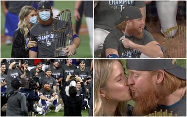 Turner alla festa Dodgers nonostante sia positivo