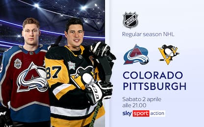 Colorado-Pittsburgh può valere la Stanley Cup