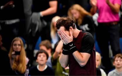 Favola Andy Murray: trionfo e lacrime ad Anversa