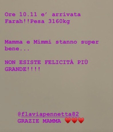 Il messaggio pubblicato da Fognini su Instagram