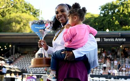 Serena vince ad Auckland: primo trionfo da mamma