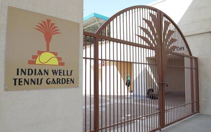 Indian Wells chiuso per coronavirus. FOTO