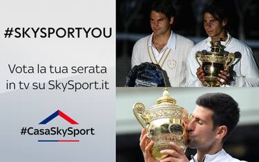 #SkySportYou, vota la tua finale di Wimbledon