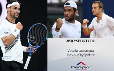 #SkySportYou, tennis italiano Day. VOTA