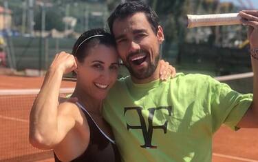 Fognini in campo 28 giorni dopo l'operazione