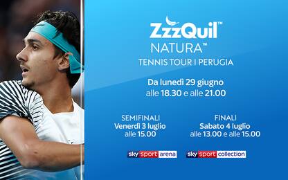 ZzzQuil Tennis Tour Perugia: la guida tv