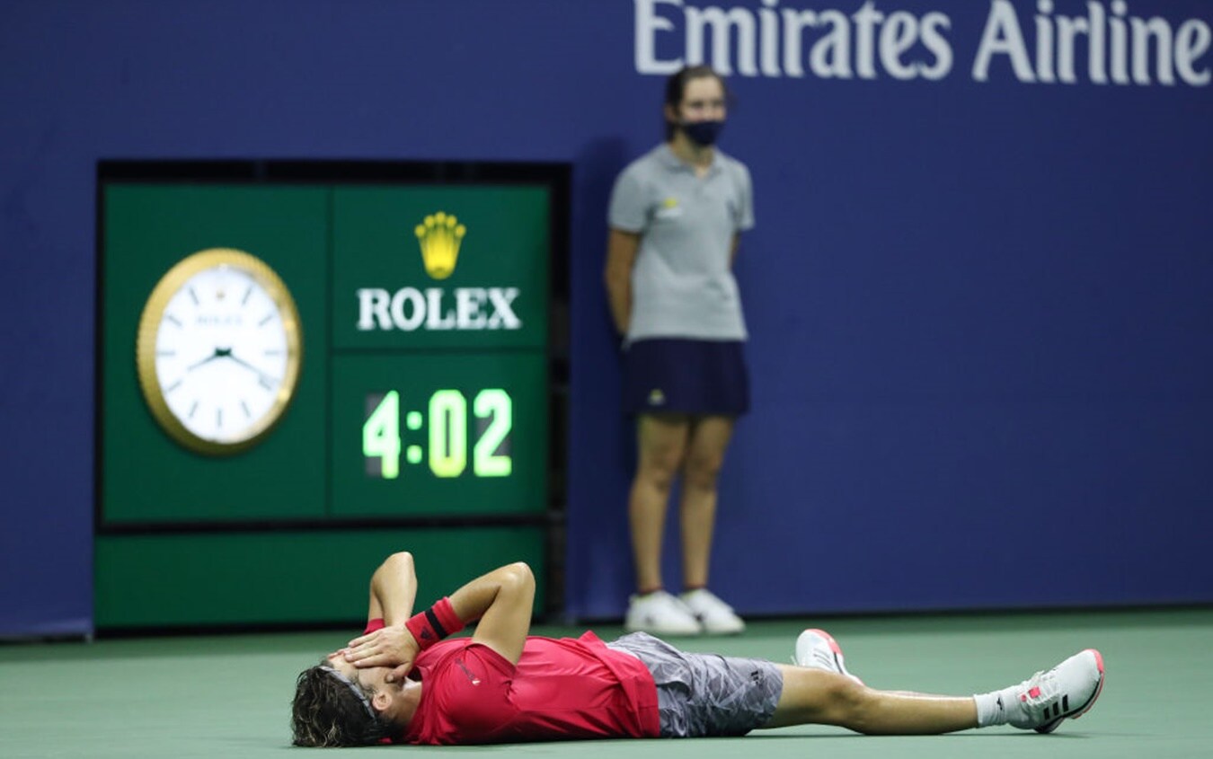 Dominic Thiem cade a terra stremato: è il nuovo re di New York Dominic Thiem