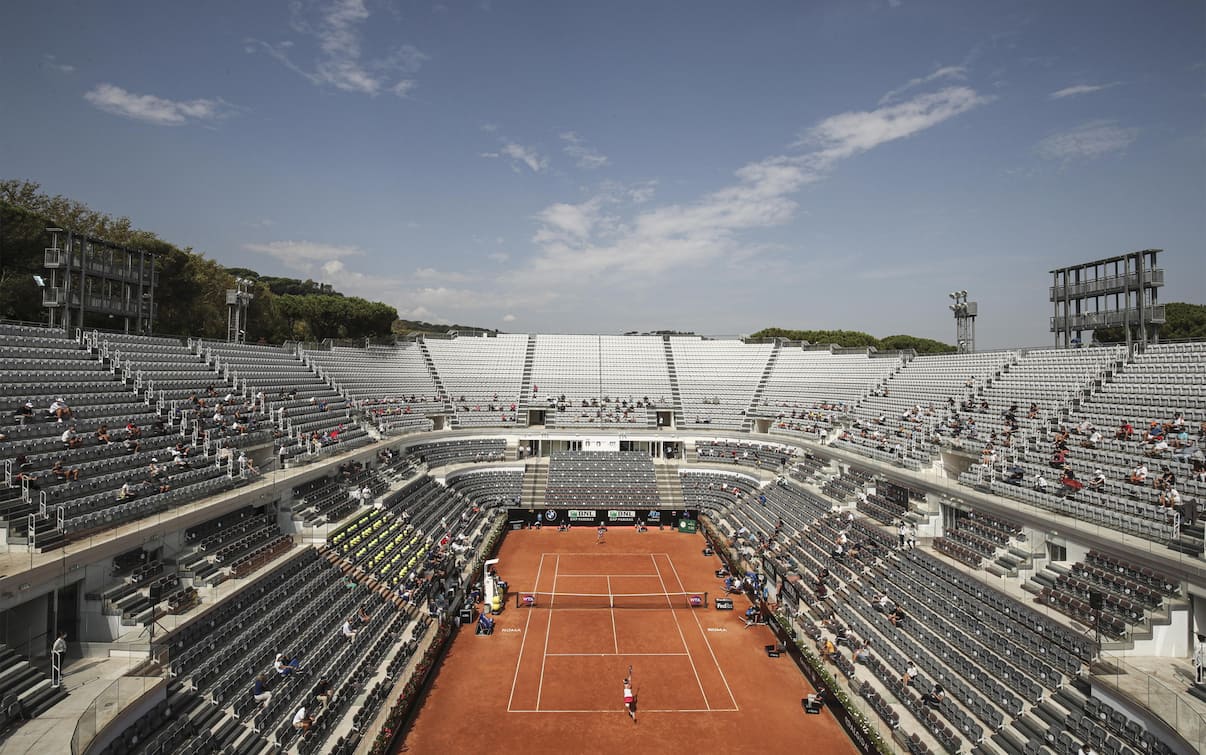 Internazionali di tennis di Roma, torna il pubblico sulle tribune del