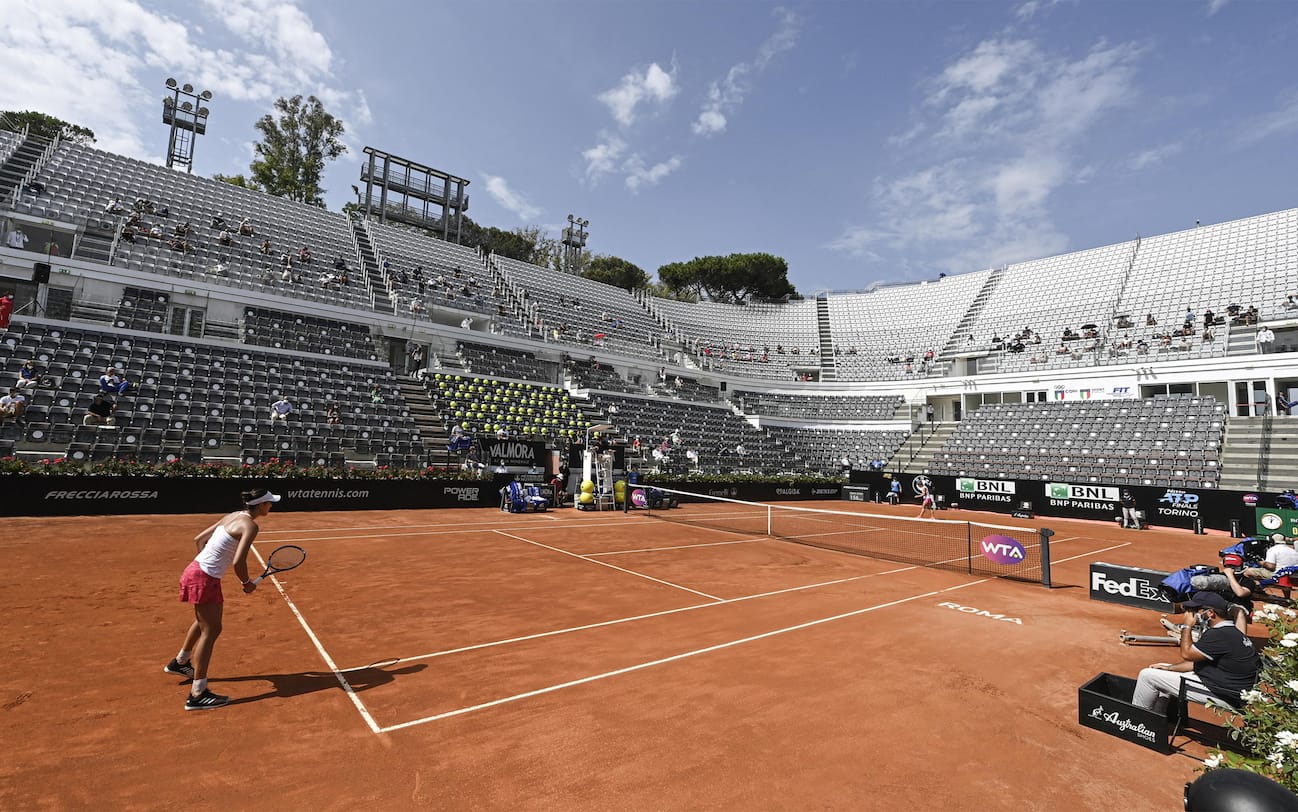 Internazionali di tennis di Roma, torna il pubblico sulle tribune del