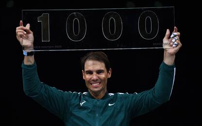 Nadal, ottavi a Bercy e 1000 vittorie in carriera