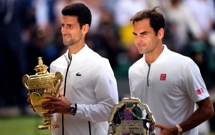 Il sogno Wimbledon per Federe, Djokovic insegue i record