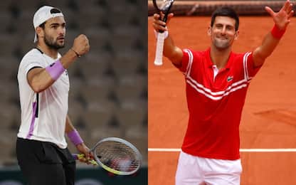 Berrettini sfida Djokovic: in palio la semifinale