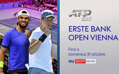 ATP Vienna su Sky: tocca subito a Berrettini