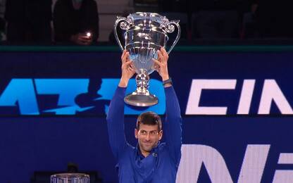 Djokovic chiude anno da n°1: "Record incredibile"