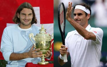Come è cambiato Federer dal 2003: 19 anni di Roger