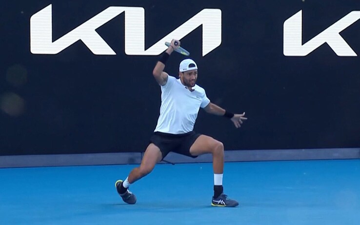 La distorsione alla caviglia di Berrettini nel match con Alcaraz