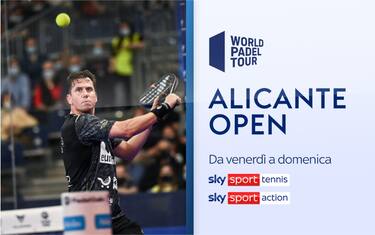 World Padel Tour, l'Alicante Open su Sky Sport