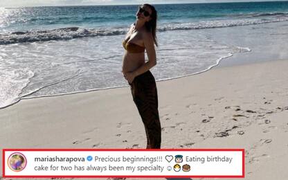 Sharapova aspetta un figlio: l'annuncio sui social