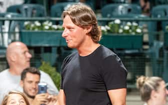 BUENOS AIRES, ARGENTINA - FEBRUARY 12: (BILD ZEITUNG OUT) David Nalbandian of Argentina smiles during day 3 of ATP Buenos Aires Argentina Open at Buenos Aires Lawn Tennis Club on February 12, 2020 in Buenos Aires, Argentina. (Photo by TF-Images/Getty Images)