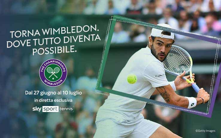 bulge convenience Artistic Wimbledon 2022, dove vedere il torneo del Grande Slam in tv e streaming |  Sky Sport