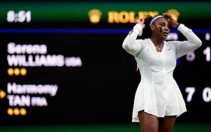 Serena, ritorno da incubo: fuori all'esordio