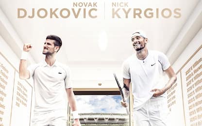 La finale Djokovic-Kyrgios oggi su Sky: guida tv