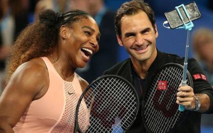 Serena accoglie Roger: "Benvenuto nei pensionati"