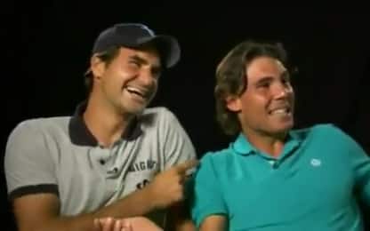 Federer-Nadal e quel backstage a 'colpi' di risate