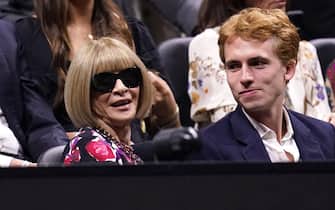 Dame Anna Wintour on day one of the Laver Cup at the O2 Arena, London. Picture date: Friday September 23, 2022.