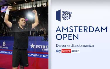 World Padel Tour, da oggi su Sky l'Amsterdam Open