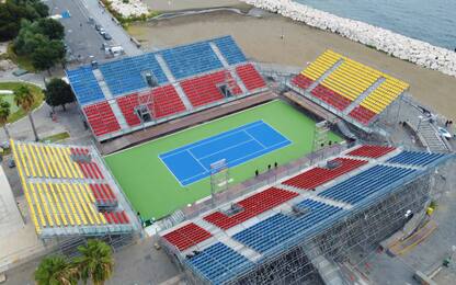 Tennis Napoli Cup, pronta la nuova arena