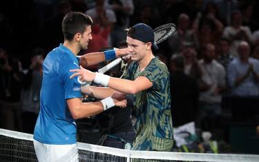 Djokovic a Rune: "Ti attende un futuro radioso"