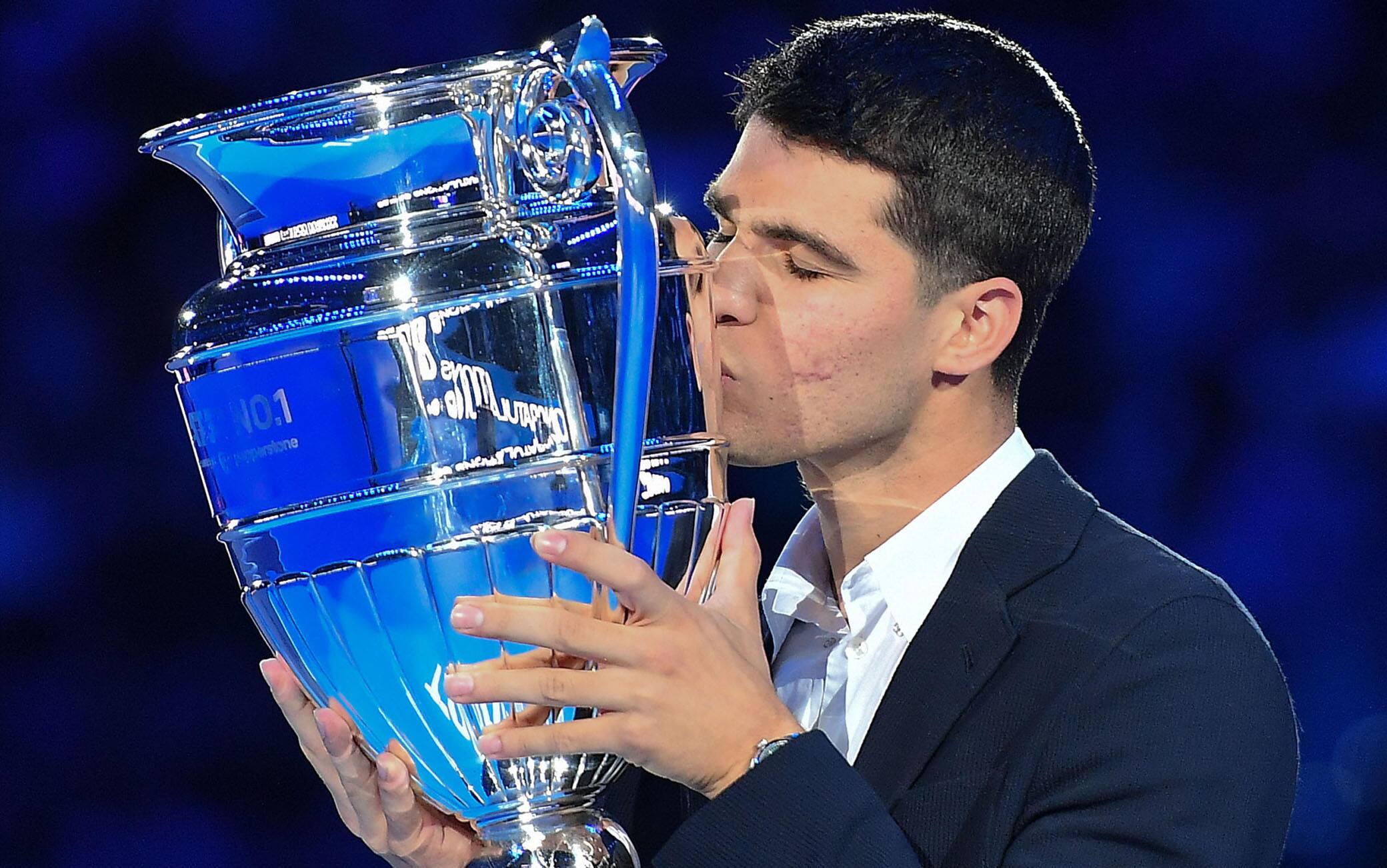 ATP Finals 202, Alcaraz premiato come n°1 del mondo 