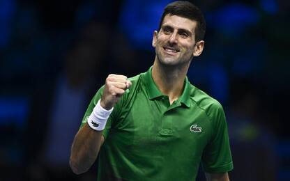 Un super Djokovic batte Rublev: è in semifinale