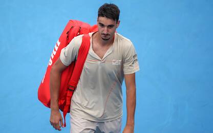 Adelaide 2, fuori Sonego. Fognini out ad Auckland