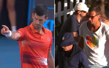 Furia Djokovic contro il suo staff: "Vai fuori!"