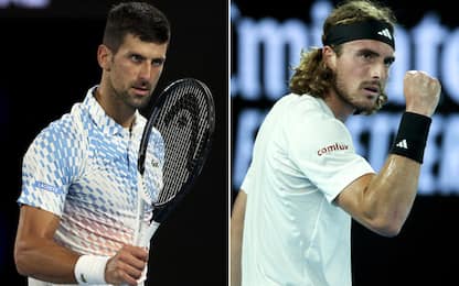 Aus Open, sarà finale show Djokovic-Tsitsipas